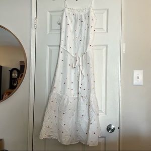 Ladybug, Flower White Dress